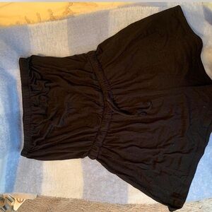 •Bathing Suit CoverUp, Strapless + Shorts
•Mossimo
•Small